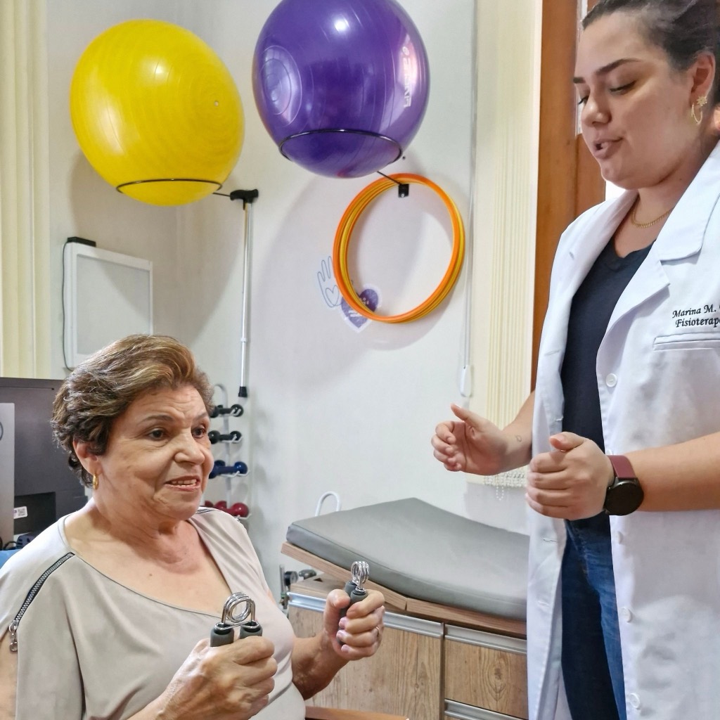 Fisioterapia para idosos na Mais60 Saúde em Belo Horizonte