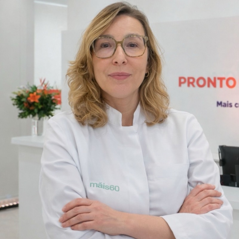 Registro de acompanhamento no prontuário da Mais60 Saúde
